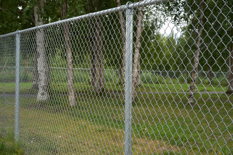 Chain-Link Security Fence